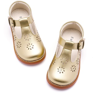 image:imageFelix amp Flora Toddler Little Girl Mary Jane Dress Shoes  Ballet Flats for Girl Party School ShoesB392gold