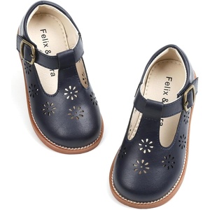 image:imageFelix amp Flora Toddler Little Girl Mary Jane Dress Shoes  Ballet Flats for Girl Party School ShoesB392navy Blue