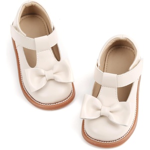 image:imageFelix amp Flora Toddler Little Girl Mary Jane Dress Shoes  Ballet Flats for Girl Party School ShoesB400beige