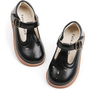 image:imageFelix amp Flora Toddler Little Girl Mary Jane Dress Shoes  Ballet Flats for Girl Party School ShoesB409black