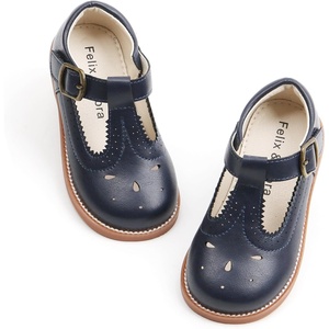 image:imageFelix amp Flora Toddler Little Girl Mary Jane Dress Shoes  Ballet Flats for Girl Party School ShoesB409navy Blue