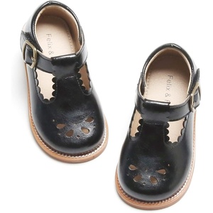 image:imageFelix amp Flora Toddler Little Girl Princess Dress ShoesMary Jane Flats for Girl Party School ShoesB386black