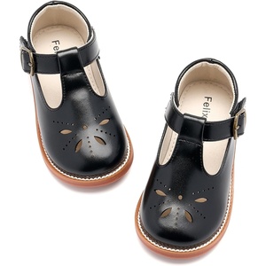 image:imageFelix amp Flora Toddler Little Girl Princess Dress ShoesMary Jane Flats for Girl Party School ShoesB434black