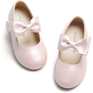 image:imageFelix amp Flora Toddler Little Girls Dress Shoes  Flower Girls Mary Jane Flats Ballet Shoes Party WeddingB810light Pink