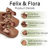image:imageFelix amp Flora Baby Dress Shoes  Infant Baby Girls Mary Jane Flats Moccasinss Soft Sole Walking Crib ShoesBn34fl Brown