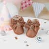 image:imageFelix amp Flora Baby Dress Shoes  Infant Baby Girls Mary Jane Flats Moccasinss Soft Sole Walking Crib ShoesBn34fl Brown