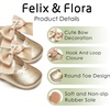 image:imageFelix amp Flora Baby Dress Shoes  Infant Baby Girls Mary Jane Flats Moccasinss Soft Sole Walking Crib ShoesBn34fl Gold