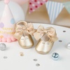 image:imageFelix amp Flora Baby Dress Shoes  Infant Baby Girls Mary Jane Flats Moccasinss Soft Sole Walking Crib ShoesBn34fl Gold