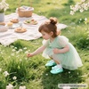 image:imageFelix amp Flora Baby Dress Shoes  Infant Baby Girls Mary Jane Flats Moccasinss Soft Sole Walking Crib ShoesBn34green