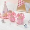 image:imageFelix amp Flora Baby Dress Shoes  Infant Baby Girls Mary Jane Flats Moccasinss Soft Sole Walking Crib ShoesBn34pink