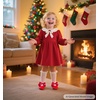 image:imageFelix amp Flora Baby Dress Shoes  Infant Baby Girls Mary Jane Flats Moccasinss Soft Sole Walking Crib ShoesBn34red