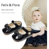 image:imageFelix amp Flora Baby Dress Shoes  Infant Baby Girls Mary Jane Flats Moccasinss Soft Sole Walking Crib ShoesBn35black