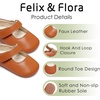 image:imageFelix amp Flora Baby Dress Shoes  Infant Baby Girls Mary Jane Flats Moccasinss Soft Sole Walking Crib ShoesBn43brown