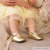 image:imageFelix amp Flora Baby Dress Shoes  Infant Baby Girls Mary Jane Flats Moccasinss Soft Sole Walking Crib ShoesBn43gold