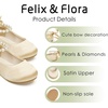 image:imageFelix amp Flora Girls Toddler Little Ballet Shoes  Flower Girls Mary Jane Flats Dress Shoes Party WeddingB836champagne