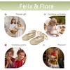 image:imageFelix amp Flora Girls Toddler Little Ballet Shoes  Flower Girls Mary Jane Flats Dress Shoes Party WeddingB836gl Gold