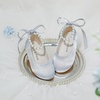 image:imageFelix amp Flora Girls Toddler Little Ballet Shoes  Flower Girls Mary Jane Flats Dress Shoes Party WeddingB836grey