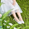 image:imageFelix amp Flora Girls Toddler Little Ballet Shoes  Flower Girls Mary Jane Flats Dress Shoes Party WeddingB836ivory White