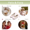 image:imageFelix amp Flora Girls Toddler Little Ballet Shoes  Flower Girls Mary Jane Flats Dress Shoes Party WeddingB836light Pink