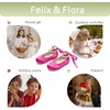 image:imageFelix amp Flora Girls Toddler Little Ballet Shoes  Flower Girls Mary Jane Flats Dress Shoes Party WeddingB836magenta