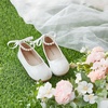 image:imageFelix amp Flora Girls Toddler Little Ballet Shoes  Flower Girls Mary Jane Flats Dress Shoes Party WeddingB836pl White