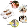image:imageFelix amp Flora Girls Toddler Little Ballet Shoes  Flower Girls Mary Jane Flats Dress Shoes Party WeddingB836white