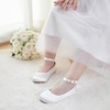 image:imageFelix amp Flora Girls Toddler Little Ballet Shoes  Flower Girls Mary Jane Flats Dress Shoes Party WeddingB842s White