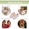 image:imageFelix amp Flora Girls Toddler Little Ballet Shoes  Flower Girls Mary Jane Flats Dress Shoes Party WeddingB854pink