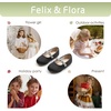 image:imageFelix amp Flora Girls Toddler Little Ballet Shoes  Flower Girls Mary Jane Flats Dress Shoes Party WeddingB862black