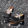 image:imageFelix amp Flora Girls Toddler Little Ballet Shoes  Flower Girls Mary Jane Flats Dress Shoes Party WeddingB862black