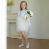 image:imageFelix amp Flora Girls Toddler Little Ballet Shoes  Flower Girls Mary Jane Flats Dress Shoes Party WeddingB862ivory