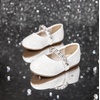image:imageFelix amp Flora Girls Toddler Little Ballet Shoes  Flower Girls Mary Jane Flats Dress Shoes Party WeddingB862pl White