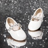 image:imageFelix amp Flora Girls Toddler Little Ballet Shoes  Flower Girls Mary Jane Flats Dress Shoes Party WeddingB862pl White