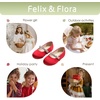 image:imageFelix amp Flora Girls Toddler Little Ballet Shoes  Flower Girls Mary Jane Flats Dress Shoes Party WeddingB862red