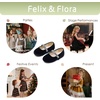 image:imageFelix amp Flora Girls Toddler Little Ballet Shoes  Flower Girls Mary Jane Flats Dress Shoes Party WeddingB862velvet Black