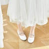 image:imageFelix amp Flora Girls Toddler Little Ballet Shoes  Flower Girls Mary Jane Flats Dress Shoes Party WeddingB862white