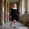 image:imageFelix amp Flora Girls Toddler Little Ballet Shoes  Flower Girls Mary Jane Flats Dress Shoes Party WeddingB883black
