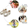 image:imageFelix amp Flora Girls Toddler Little Ballet Shoes  Flower Girls Mary Jane Flats Dress Shoes Party WeddingB883fl Gold