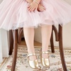 image:imageFelix amp Flora Girls Toddler Little Ballet Shoes  Flower Girls Mary Jane Flats Dress Shoes Party WeddingB883fl Gold