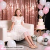image:imageFelix amp Flora Girls Toddler Little Ballet Shoes  Flower Girls Mary Jane Flats Dress Shoes Party WeddingB883glitter Pink