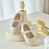 image:imageFelix amp Flora Girls Toddler Little Ballet Shoes  Flower Girls Mary Jane Flats Dress Shoes Party WeddingB883nude