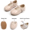 image:imageFelix amp Flora Girls Toddler Little Ballet Shoes  Flower Girls Mary Jane Flats Dress Shoes Party WeddingB883nude