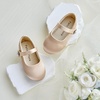 image:imageFelix amp Flora Girls Toddler Little Ballet Shoes  Flower Girls Mary Jane Flats Dress Shoes Party WeddingB883s Dark Nude