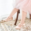 image:imageFelix amp Flora Girls Toddler Little Ballet Shoes  Flower Girls Mary Jane Flats Dress Shoes Party WeddingB883s Dark Nude