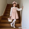 image:imageFelix amp Flora Girls Toddler Little Ballet Shoes  Flower Girls Mary Jane Flats Dress Shoes Party WeddingB883s Dark Nude