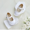 image:imageFelix amp Flora Girls Toddler Little Ballet Shoes  Flower Girls Mary Jane Flats Dress Shoes Party WeddingB883s White
