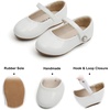 image:imageFelix amp Flora Girls Toddler Little Ballet Shoes  Flower Girls Mary Jane Flats Dress Shoes Party WeddingB883white