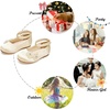 image:imageFelix amp Flora Girls Toddler Little Ballet Shoes  Flower Girls Mary Jane Flats Dress Shoes Party WeddingB897champagne Gold