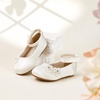 image:imageFelix amp Flora Girls Toddler Little Ballet Shoes  Flower Girls Mary Jane Flats Dress Shoes Party WeddingB897ivory White
