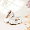 image:imageFelix amp Flora Girls Toddler Little Ballet Shoes  Flower Girls Mary Jane Flats Dress Shoes Party WeddingB897white